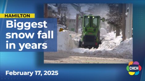 City of Hamilton may take 'days' to clear it's biggest snow fall in years