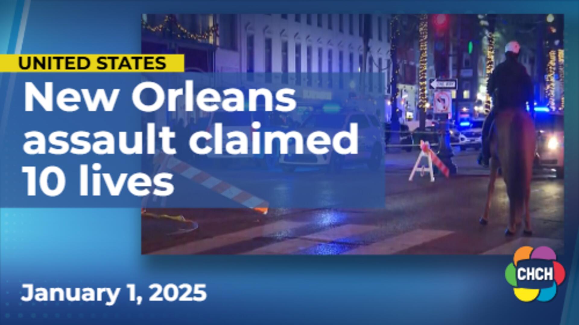 New Year’s Eve tragedy claims 10 victims in New Orleans assault