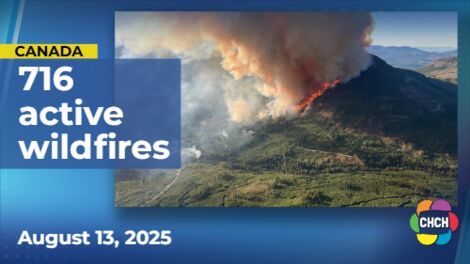 Provinces facing hundreds of wildfires in Canada's 2nd-worst season on record