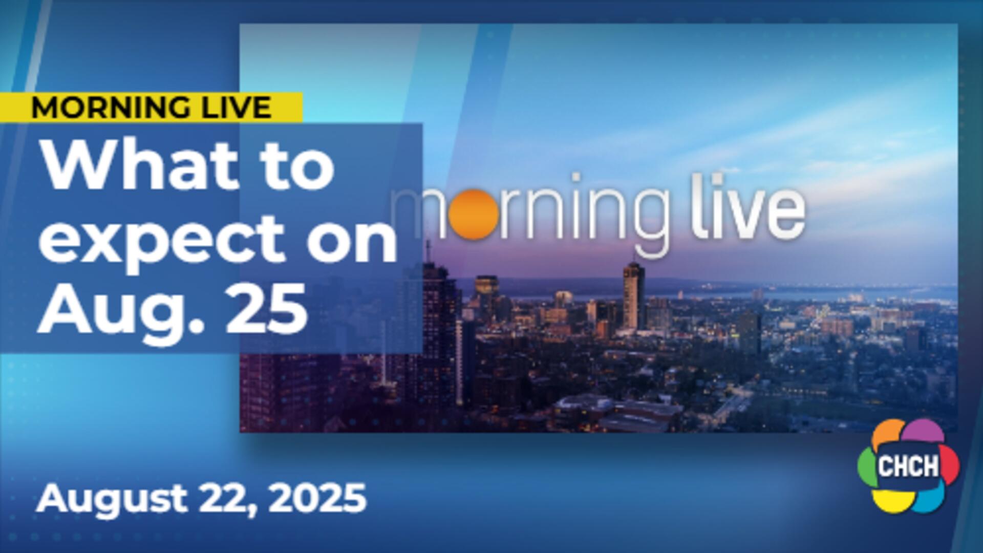 What to expect on Morning Live on Aug. 25, 2025