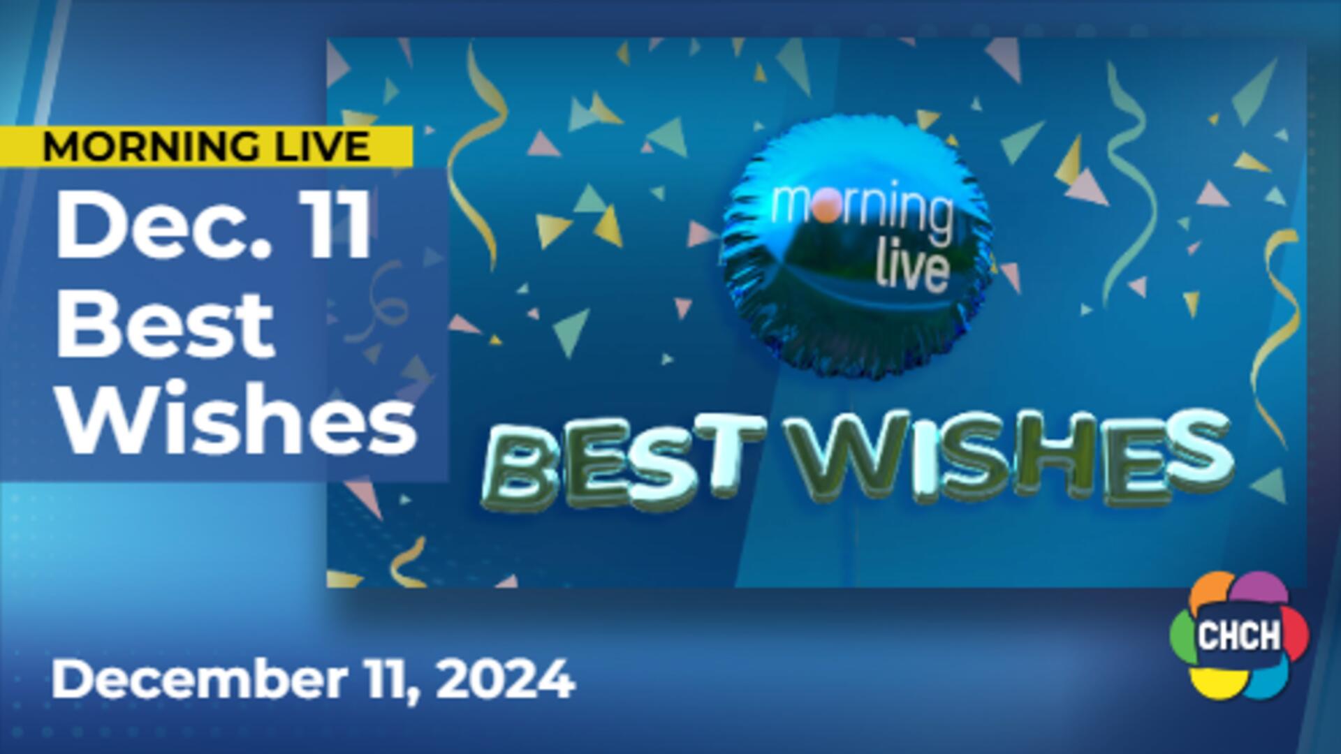 Best Wishes for December 11, 2024