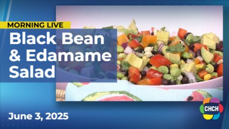 Flavour-packed Black Bean and Edamame Salad with Honey Lime Vinaigrette recipe