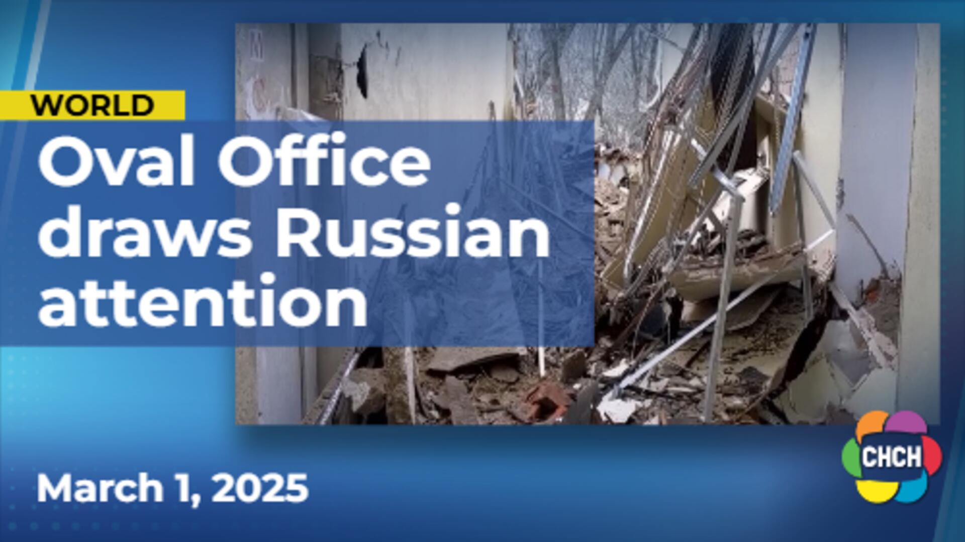 Tensions rise at Oval Office meeting, drawing Russian attention