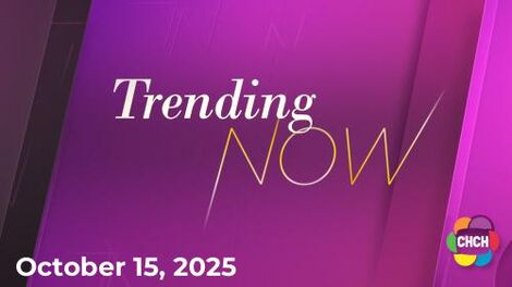 Trending Now, CHCH 15 Oct 2025 Trending Now, CHCH 15 Oct 2025