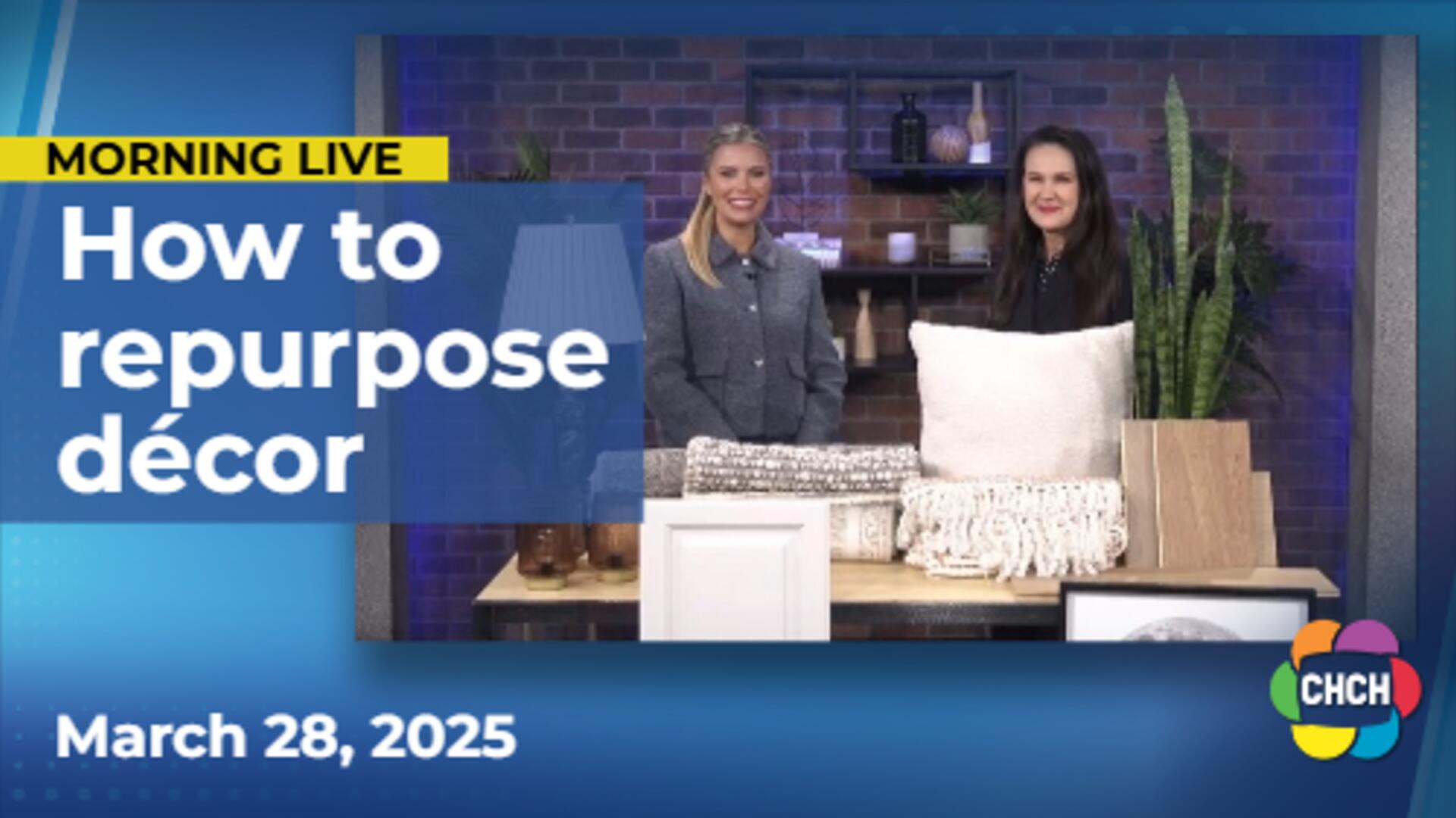 Resell, repurpose and donate items in your home