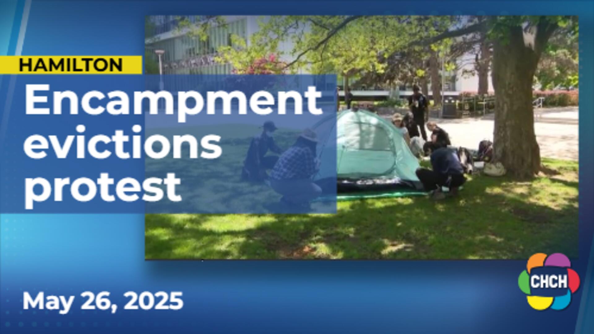 New encampment at Hamilton City Hall as homeless seek answers