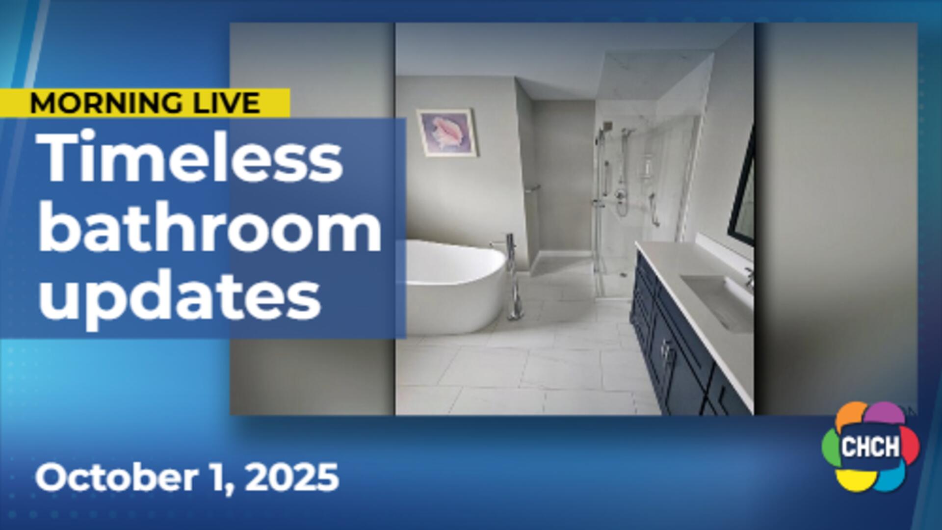 Trendy & timeless bathroom updates