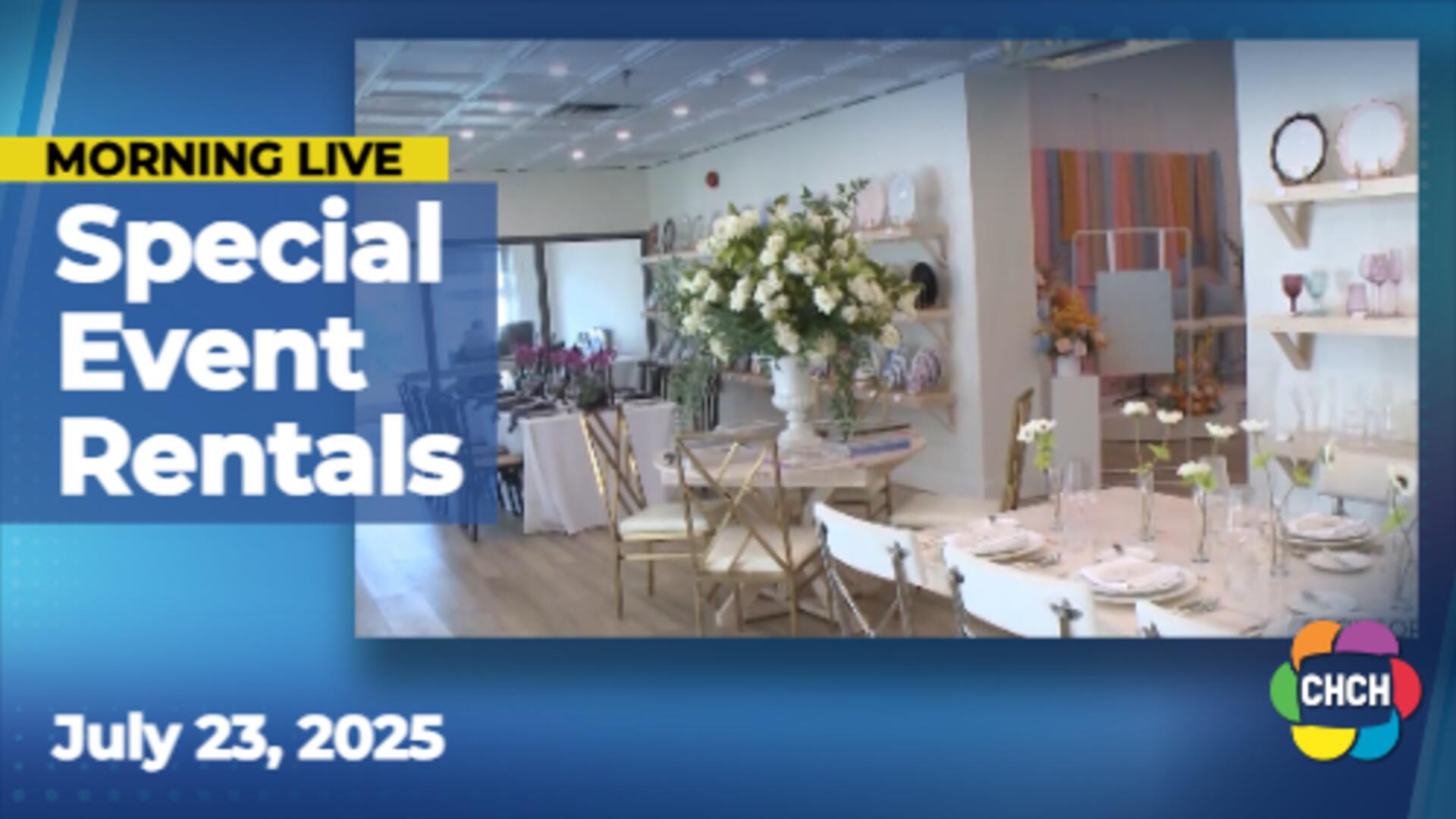 Special Event Rentals has everything you need