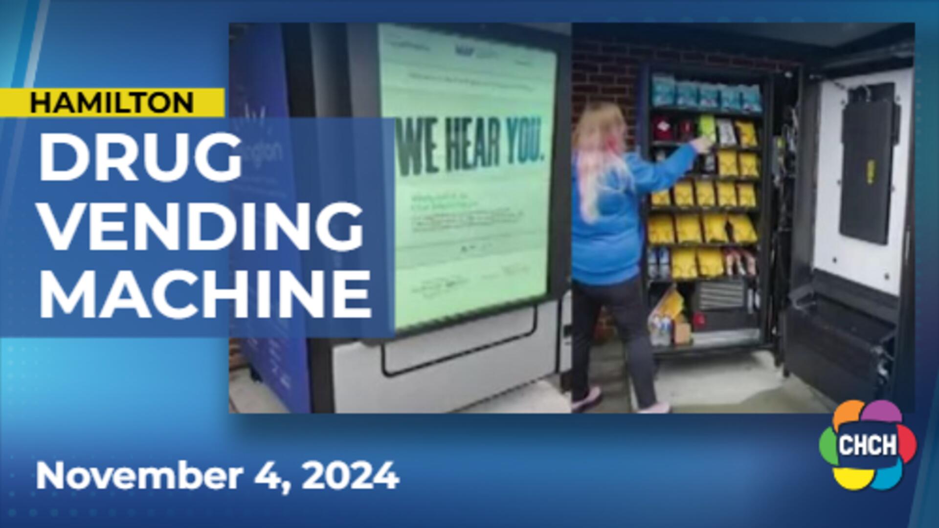 Hamilton council votes in support of health supplies vending machine initative