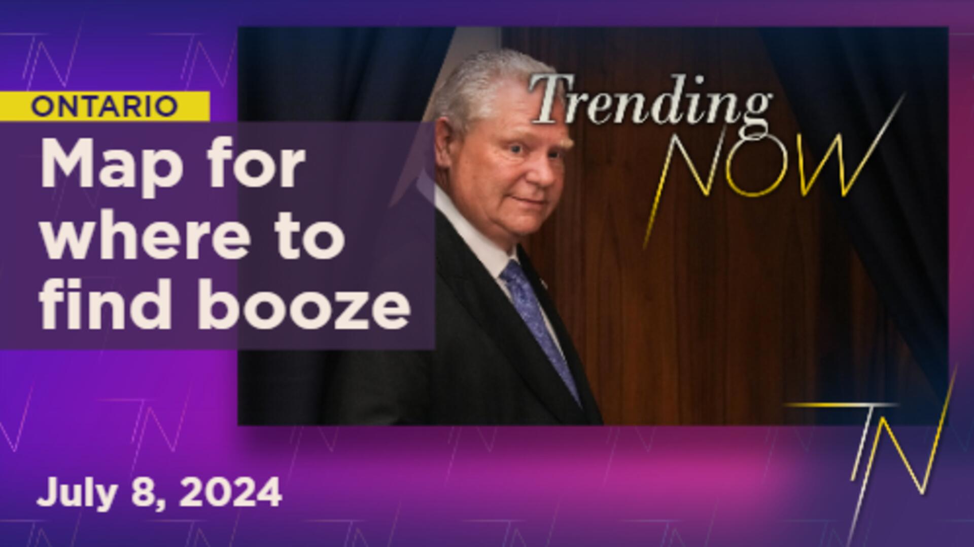 LCBO picketers unimpressed by Premier Ford’s burger-flipping video