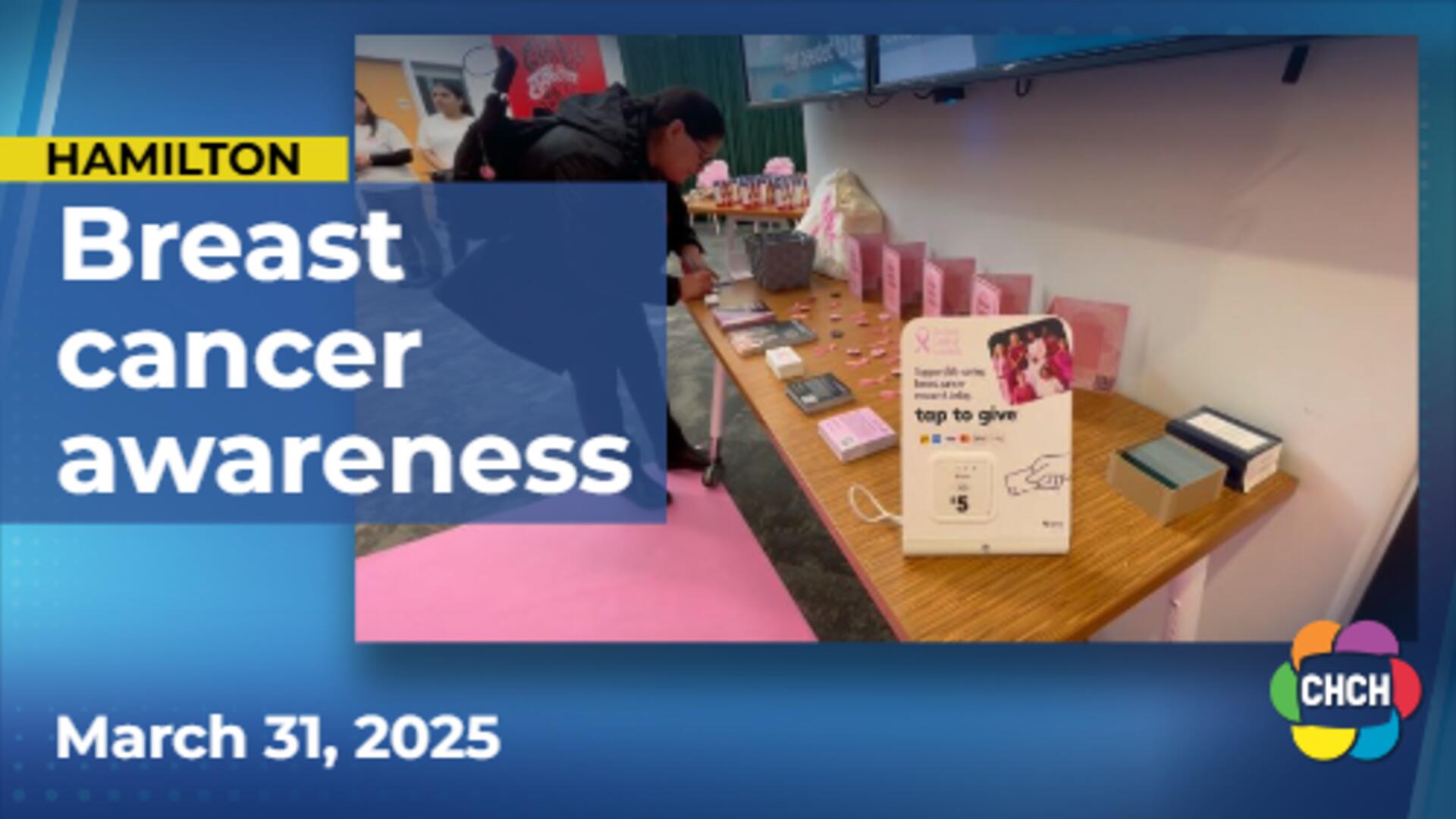 Mohawk College learning facility hosts breast cancer info event