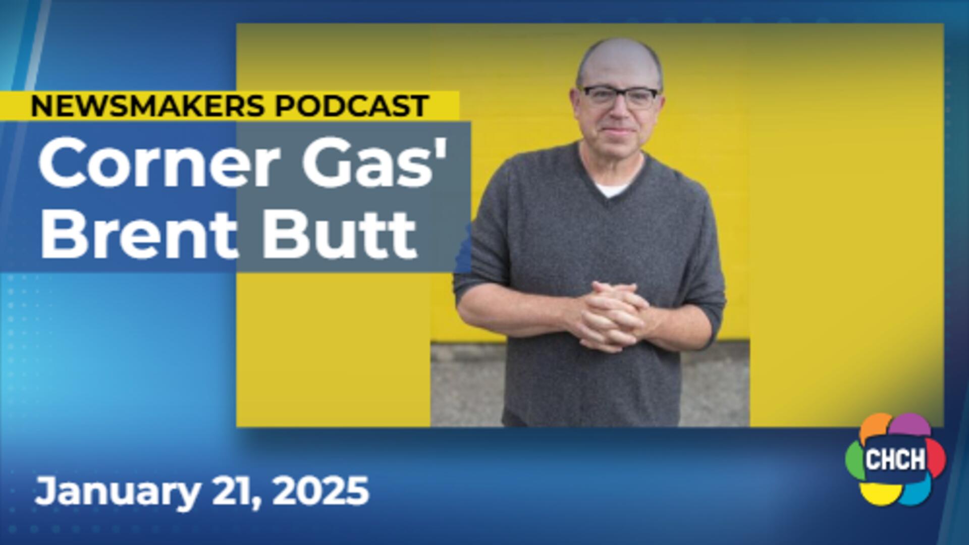 Newsmakers: Corner Gas creator Brent Butt discusses his career, upcoming tour, new novel