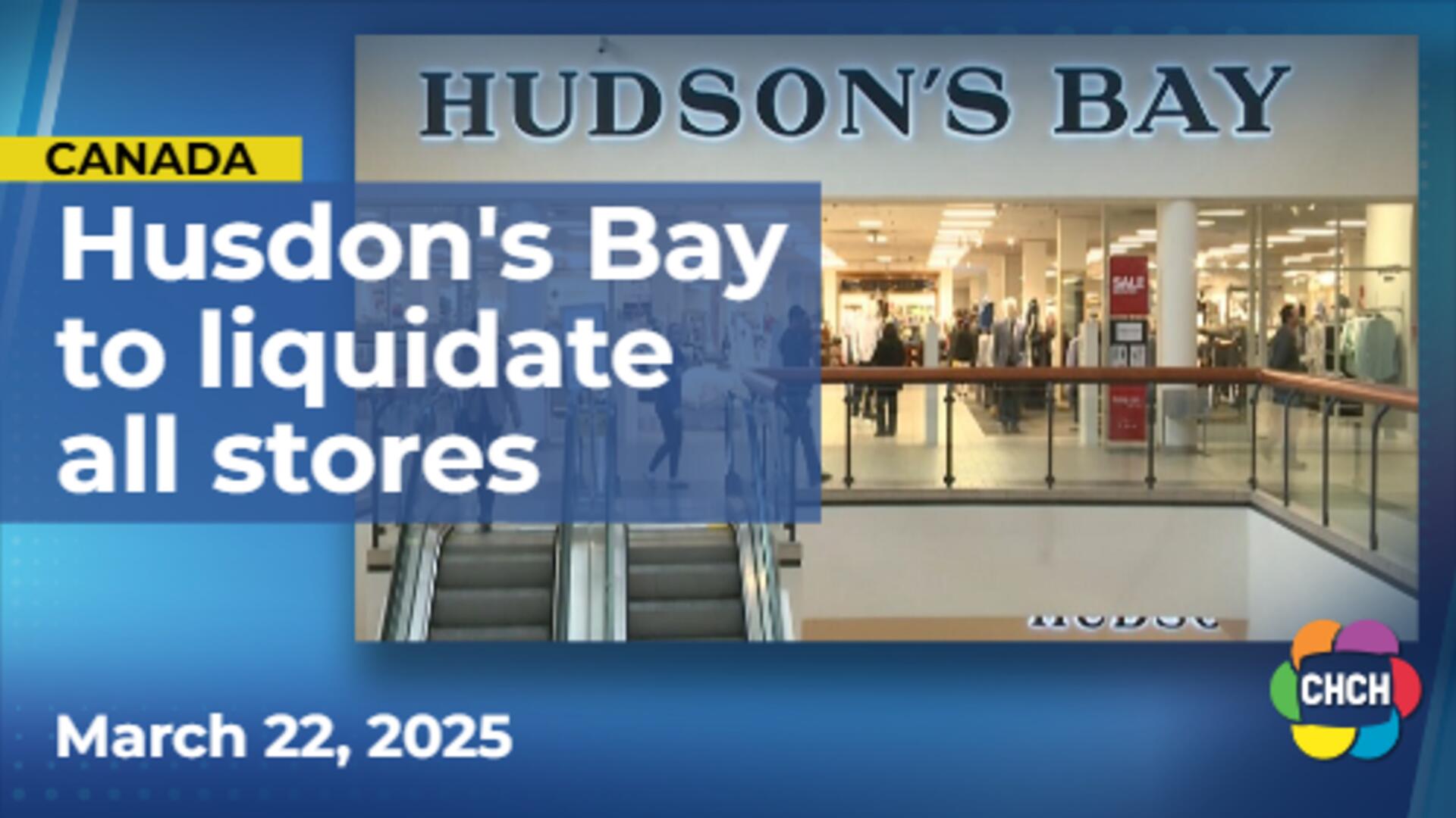 Hudson's Bay Company to liquidate all but six locations